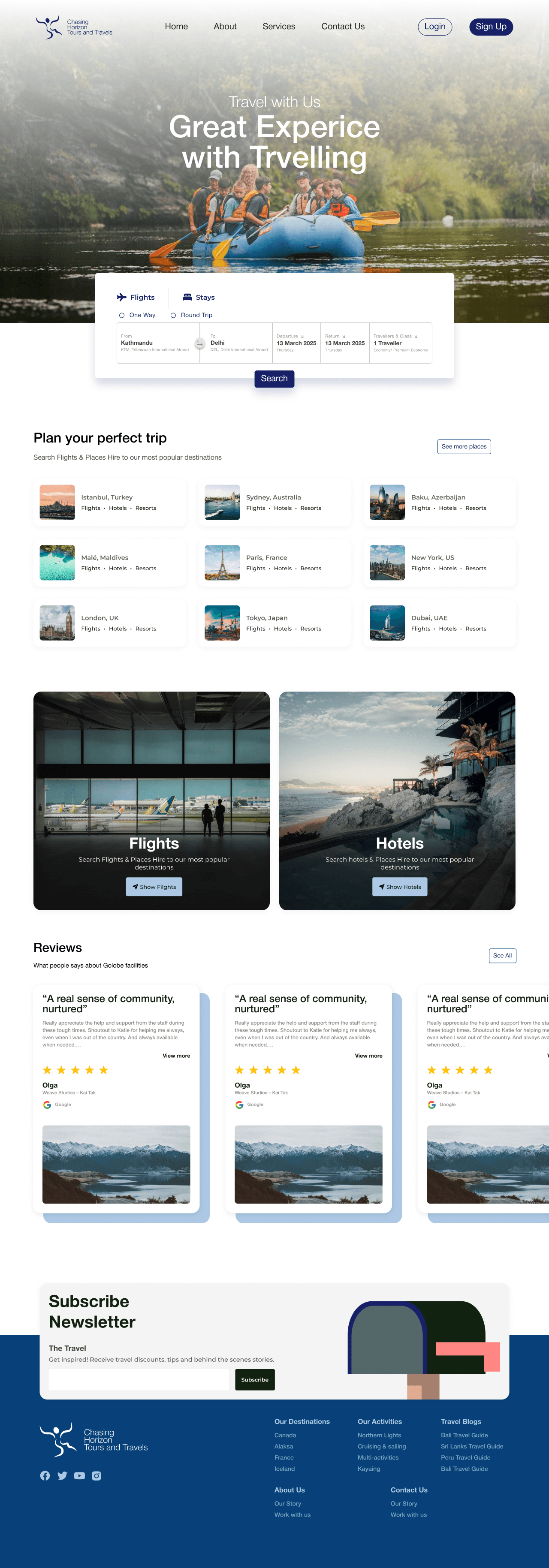 Chasing Horizon Full Page