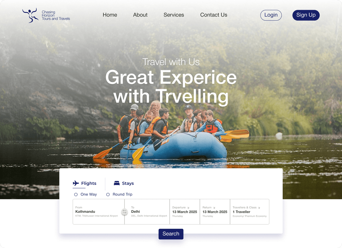 Chasing Horizon Booking System