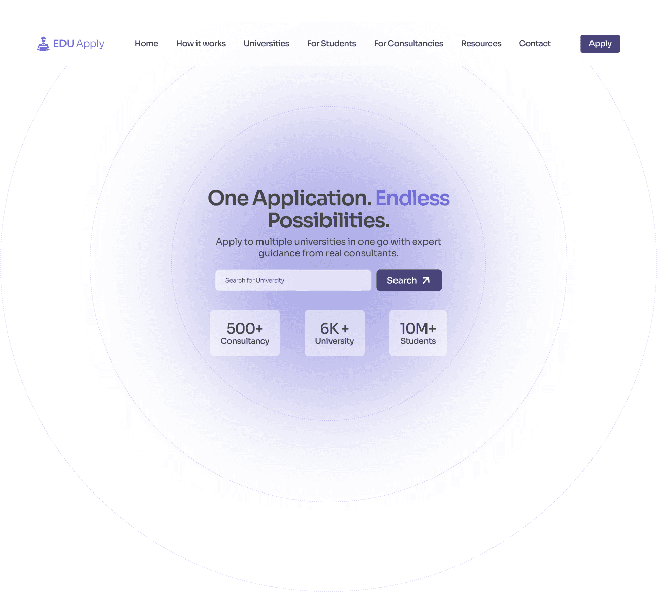 EduApply — Student Application Platform