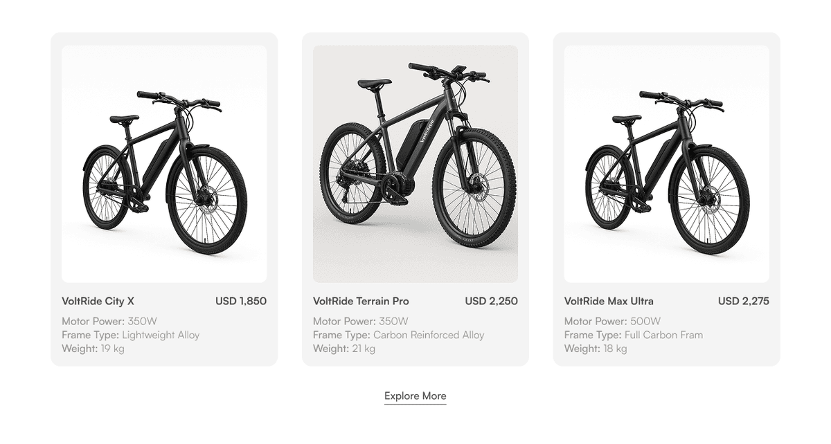 Product Comparison